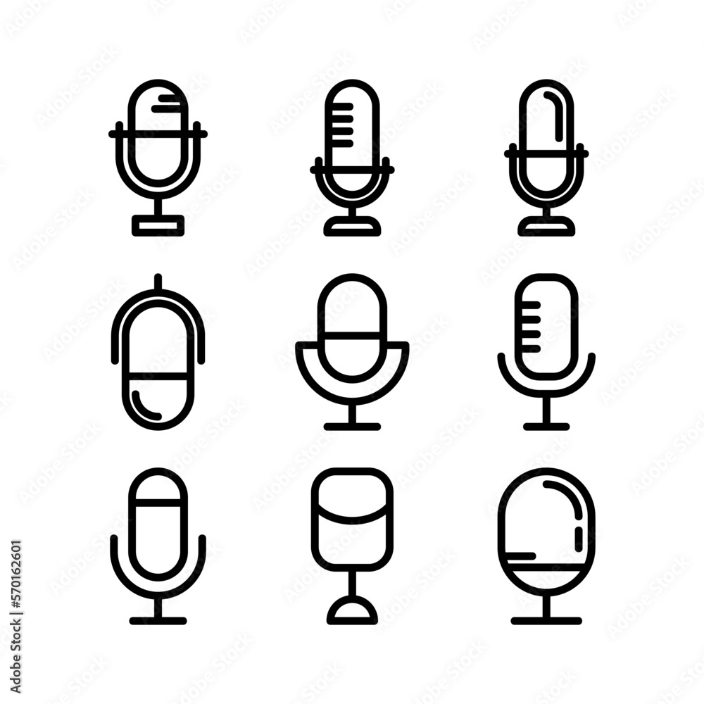 microphone icon or logo isolated sign symbol vector illustration - high quality black style vector icons microphone icon or logo isolated sign symbol vector illustration - high quality black style vector icons