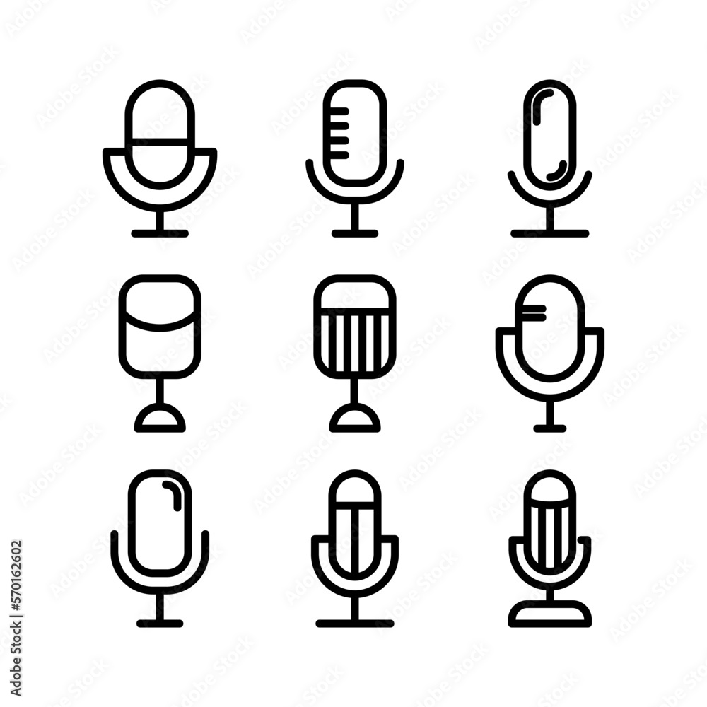 microphone icon or logo isolated sign symbol vector illustration - high quality black style vector icons microphone icon or logo isolated sign symbol vector illustration - high quality black style vector icons