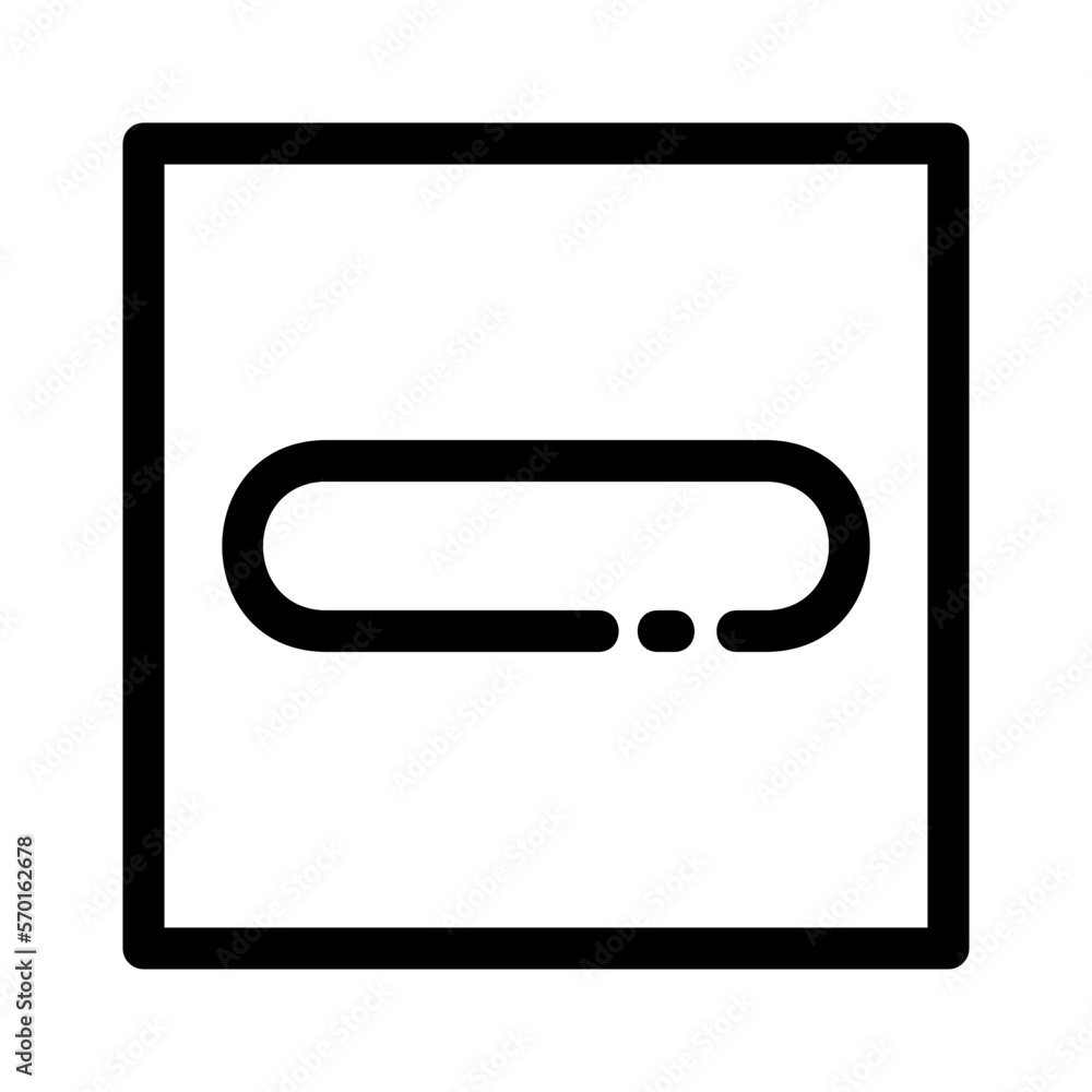 Fototapeta premium minimize icon or logo isolated sign symbol vector illustration - high quality black style vector icons