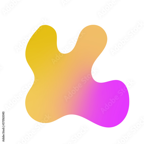 Abstract Shapes Gradient Transparent 