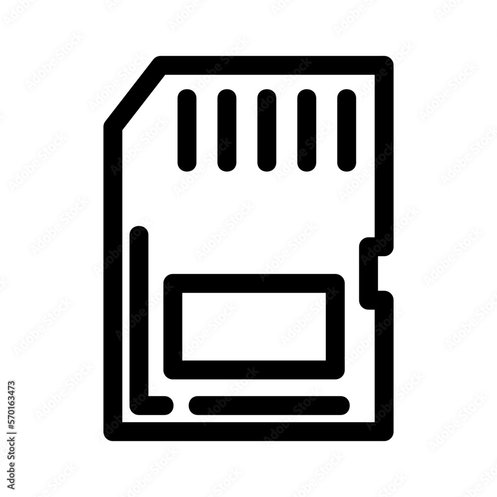 sd icon or logo isolated sign symbol vector illustration - high quality black style vector icons sd icon or logo isolated sign symbol vector illustration - high quality black style vector icons