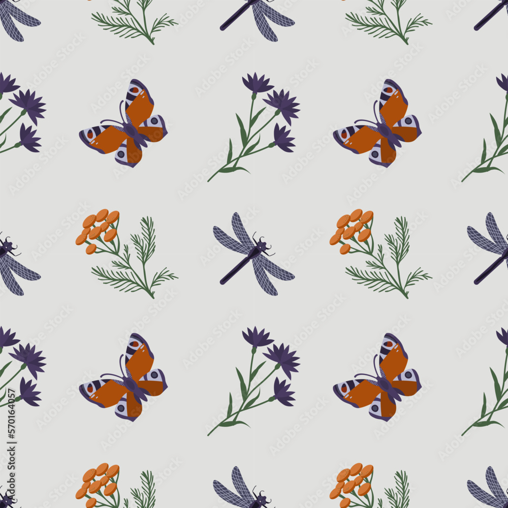 Seamless floral pattern Seamless floral pattern