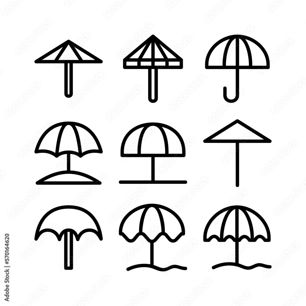 umbrella icon or logo isolated sign symbol vector illustration - high quality black style vector icons umbrella icon or logo isolated sign symbol vector illustration - high quality black style vector icons