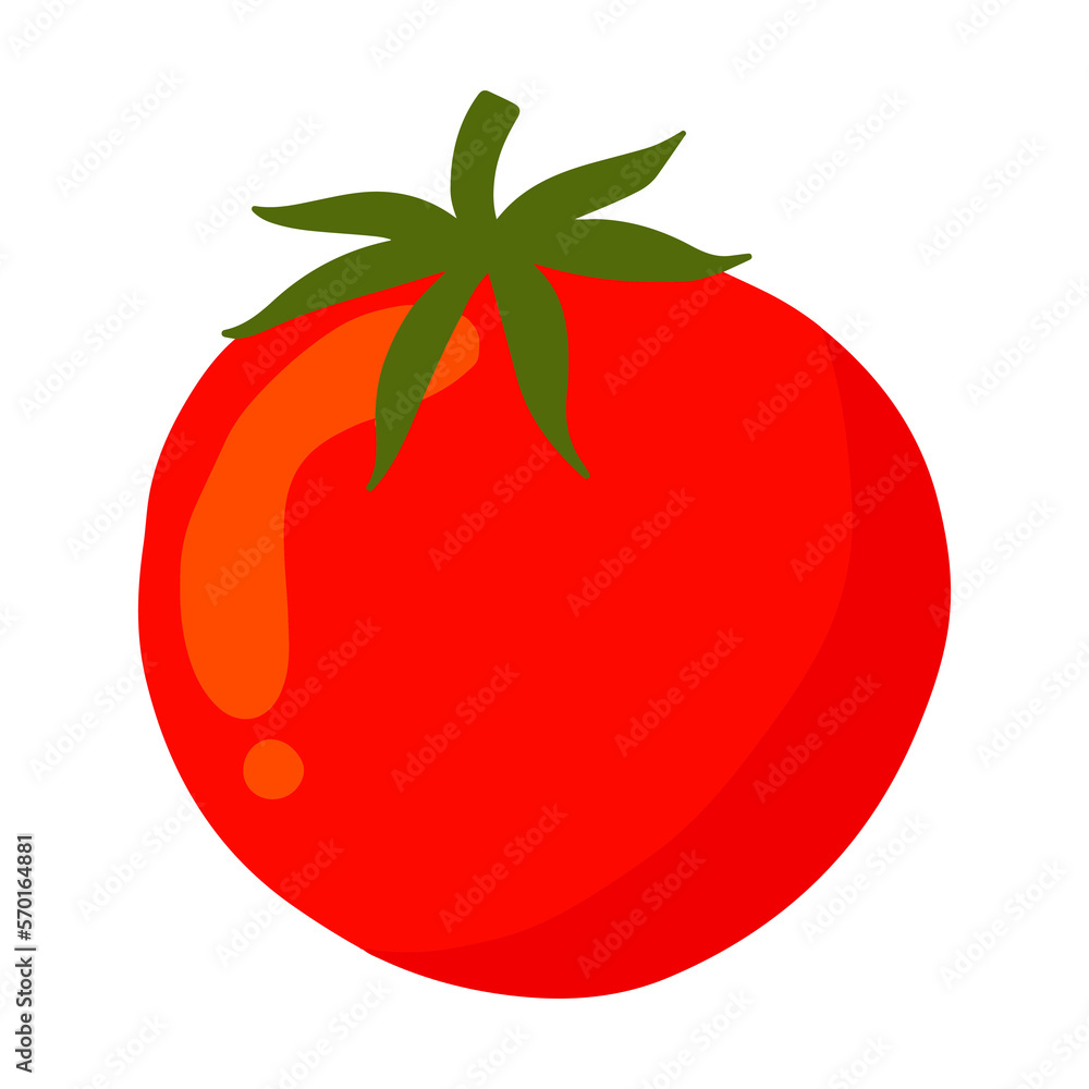 simple tomato illustration simple tomato illustration