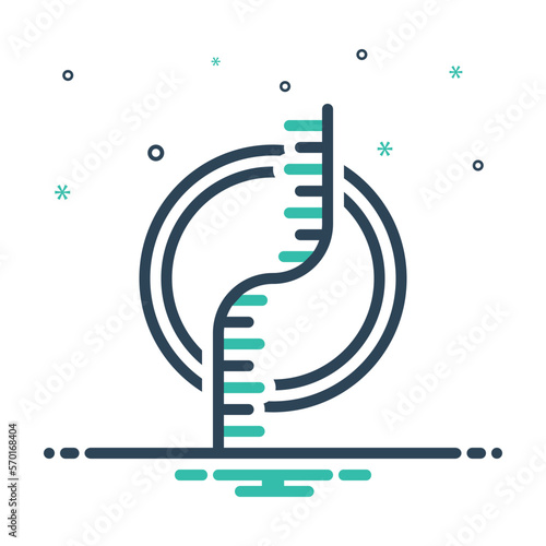 Mix icon for dna