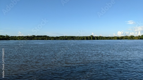 landscape with the papaloapan river in the state of veracruz  jungle  rainforest  natural reserve