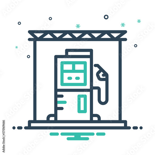 Mix icon for fuel