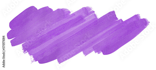 purple brush isolated on transparent background purple watercolor,png.