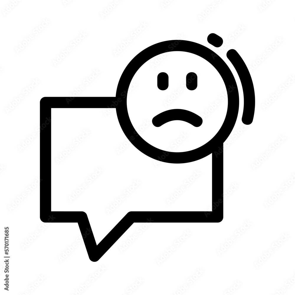 bad experience icon or logo isolated sign symbol vector illustration - high quality black style vector icons bad experience icon or logo isolated sign symbol vector illustration - high quality black style vector icons