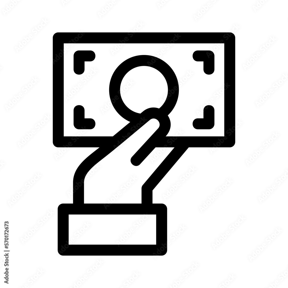 cash payment icon or logo isolated sign symbol vector illustration - high quality black style vector icons cash payment icon or logo isolated sign symbol vector illustration - high quality black style vector icons
