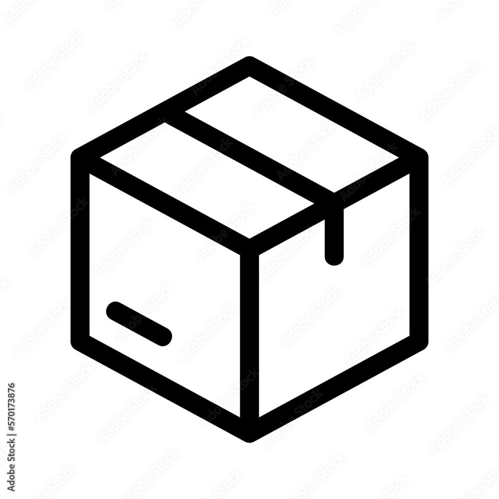 delivery box icon or logo isolated sign symbol vector illustration - high quality black style vector icons delivery box icon or logo isolated sign symbol vector illustration - high quality black style vector icons