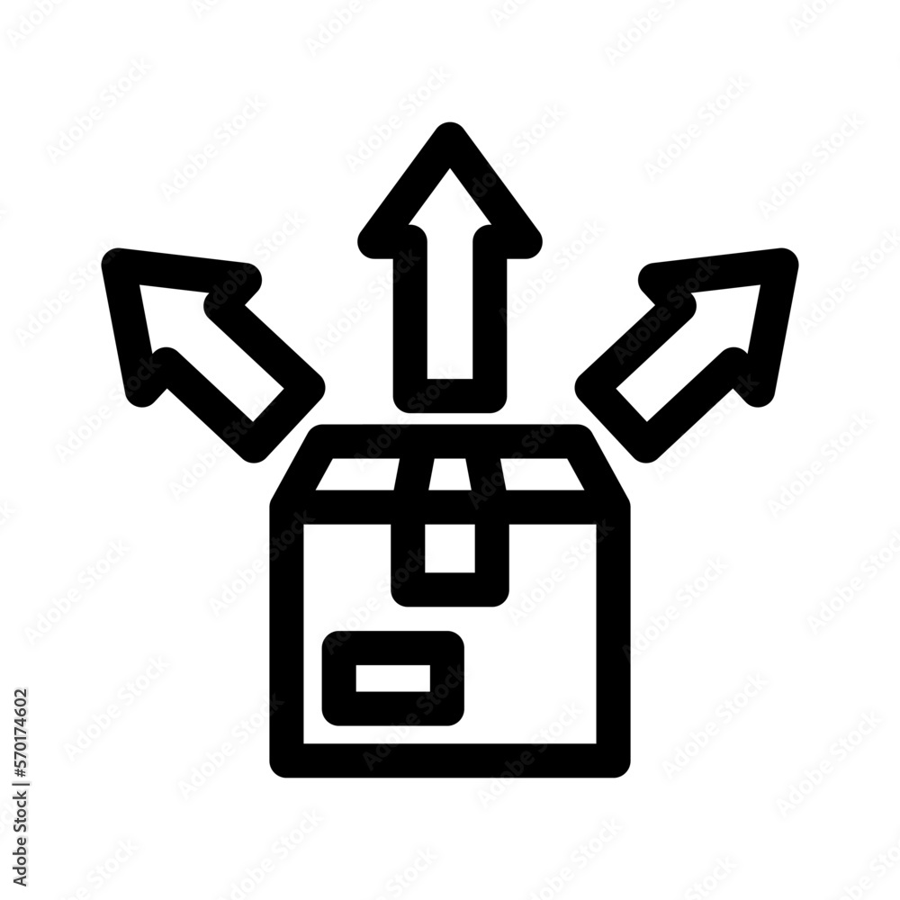 distribution icon or logo isolated sign symbol vector illustration - high quality black style vector icons distribution icon or logo isolated sign symbol vector illustration - high quality black style vector icons