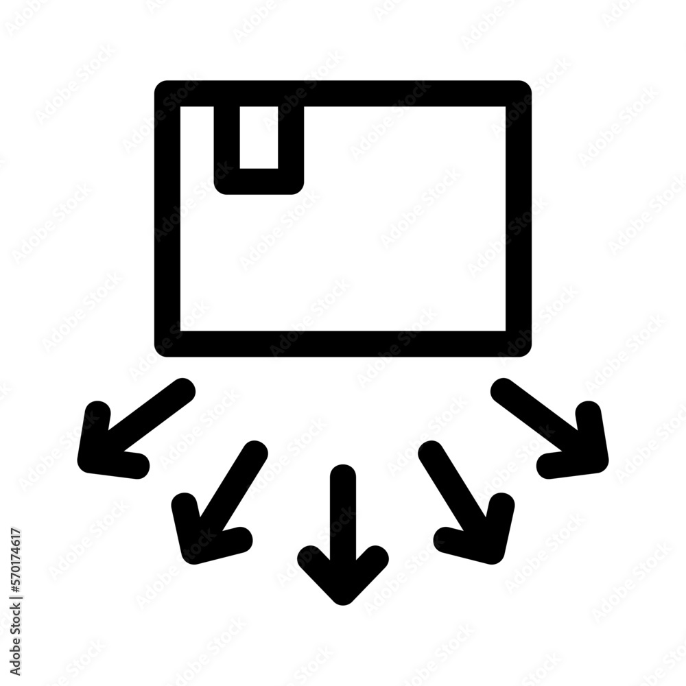 distribution icon or logo isolated sign symbol vector illustration - high quality black style vector icons distribution icon or logo isolated sign symbol vector illustration - high quality black style vector icons