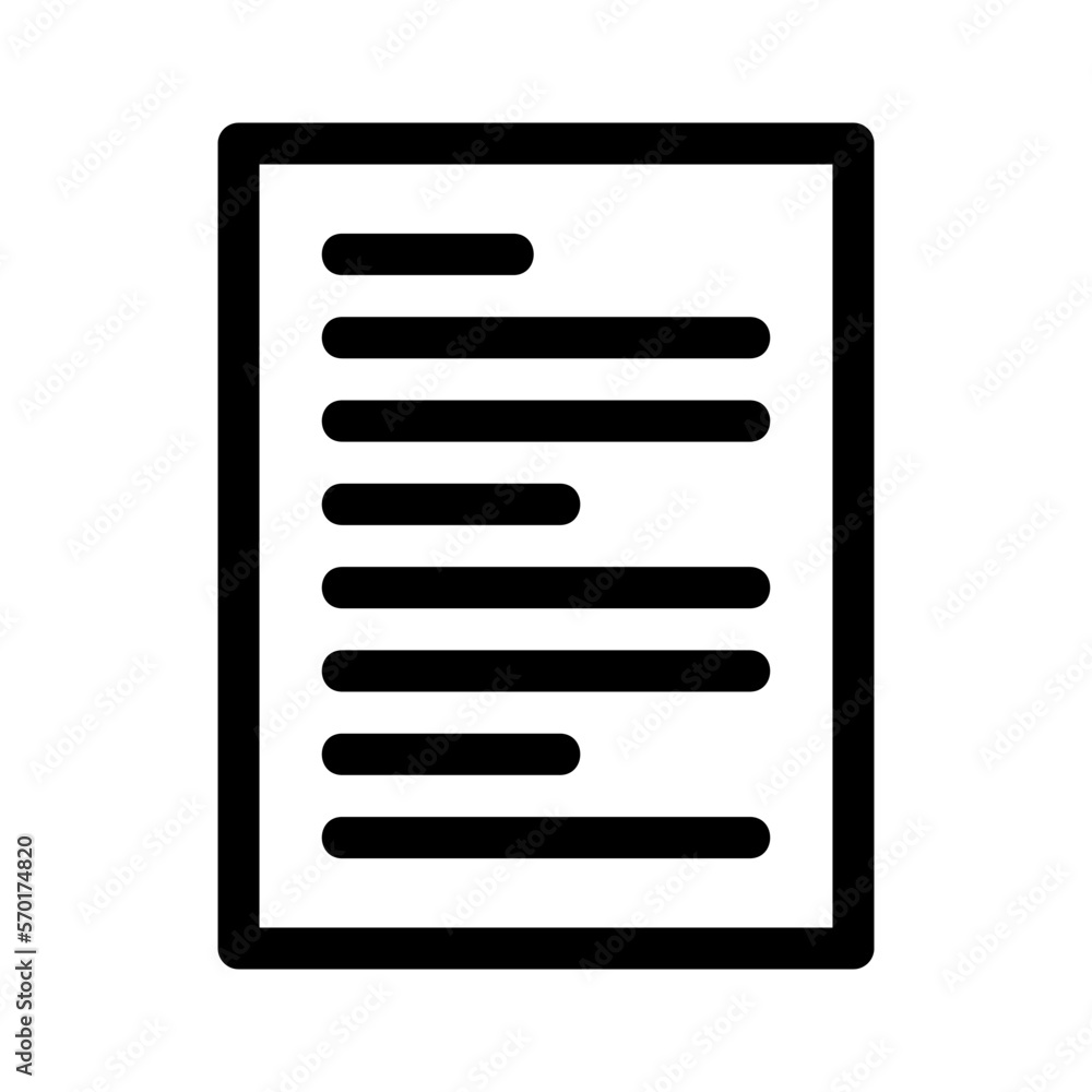 document icon or logo isolated sign symbol vector illustration - high quality black style vector icons document icon or logo isolated sign symbol vector illustration - high quality black style vector icons
