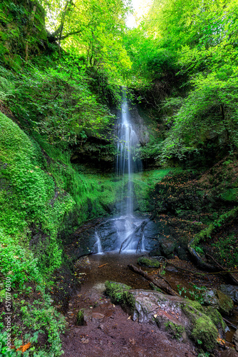 Craigie Linn Waterfall, Paisley, Scotland