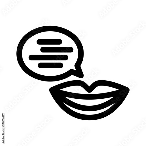 gossip icon or logo isolated sign symbol vector illustration - high quality black style vector icons