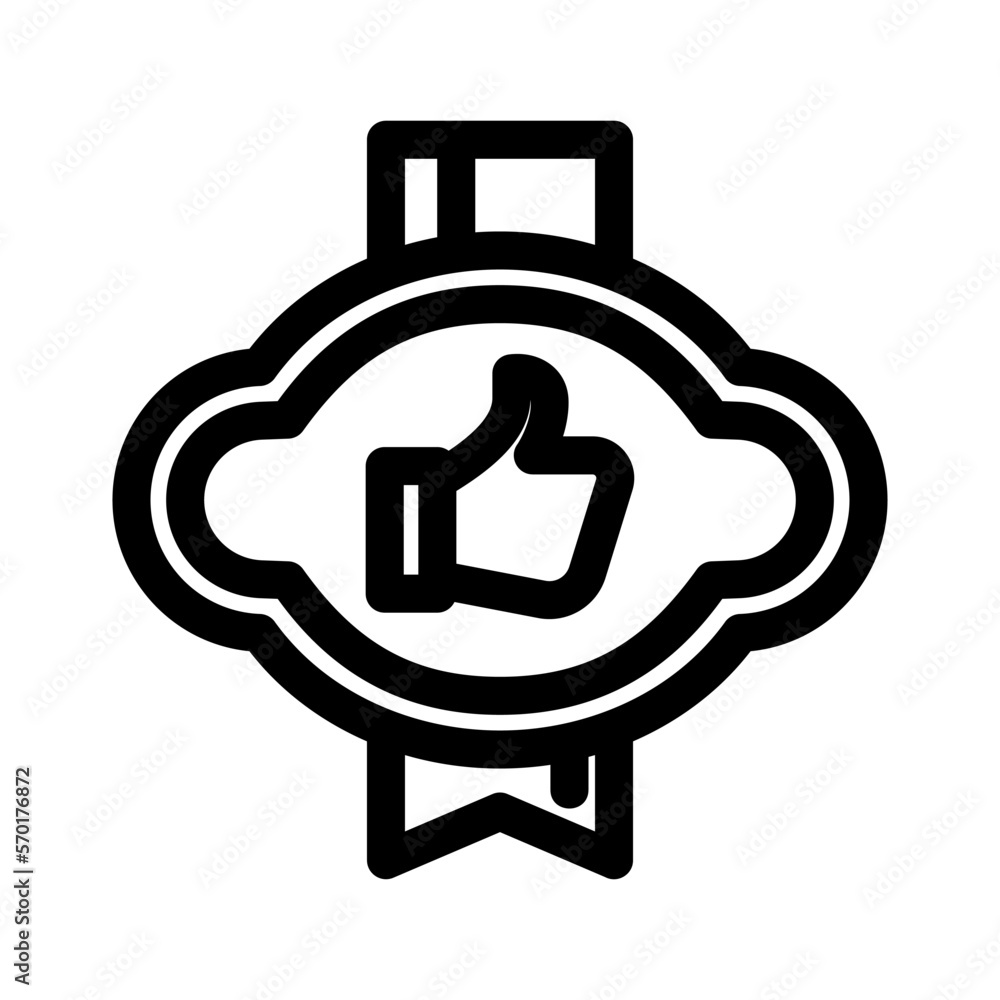 Obraz premium guarantee icon or logo isolated sign symbol vector illustration - high quality black style vector icons