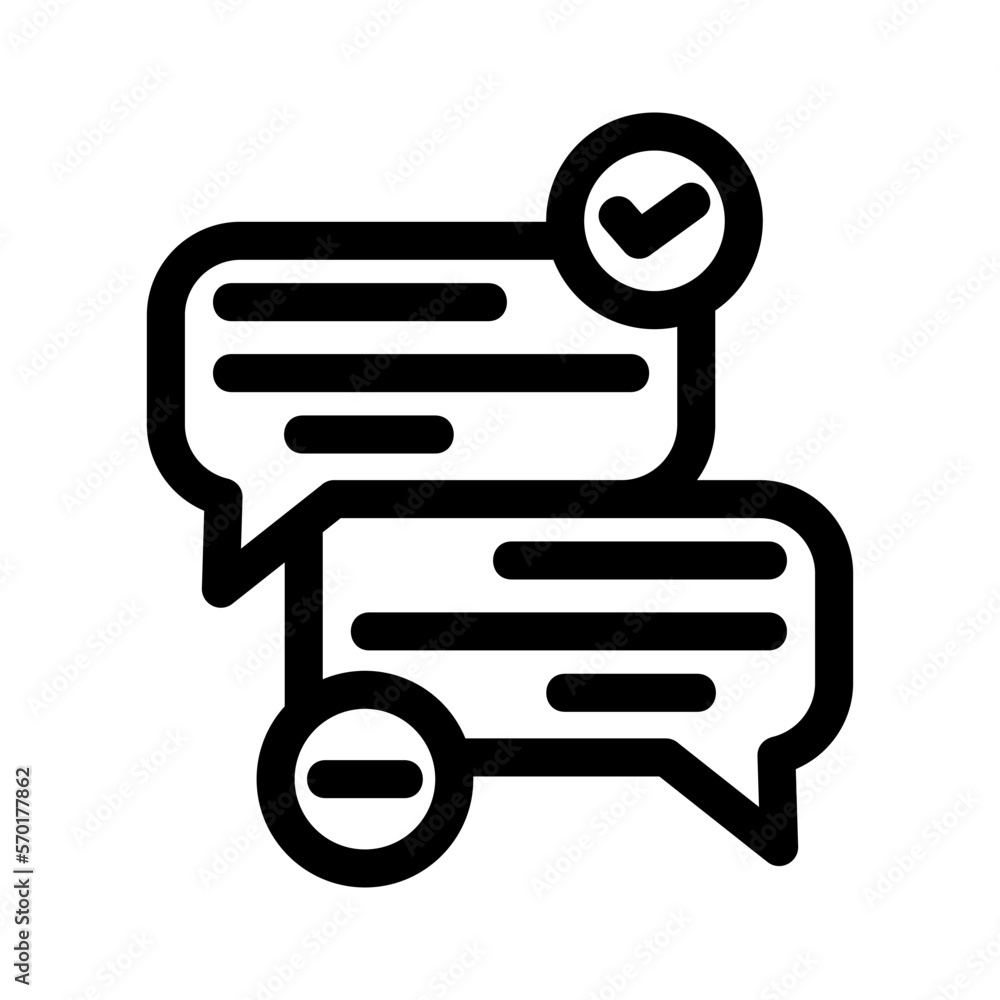 chat icon or logo isolated sign symbol vector illustration - high quality black style vector icons
chat icon or logo isolated sign symbol vector illustration - high quality black style vector icons