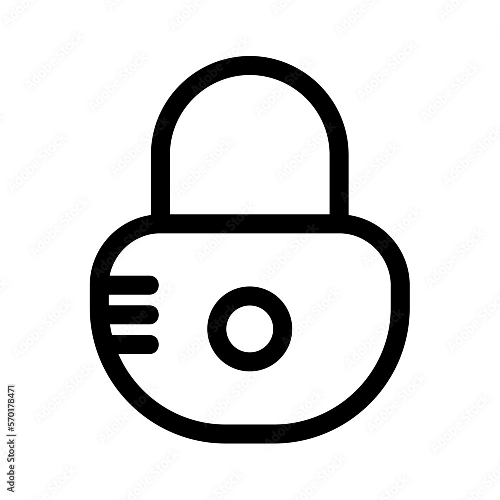 lock icon or logo isolated sign symbol vector illustration - high quality black style vector icons lock icon or logo isolated sign symbol vector illustration - high quality black style vector icons