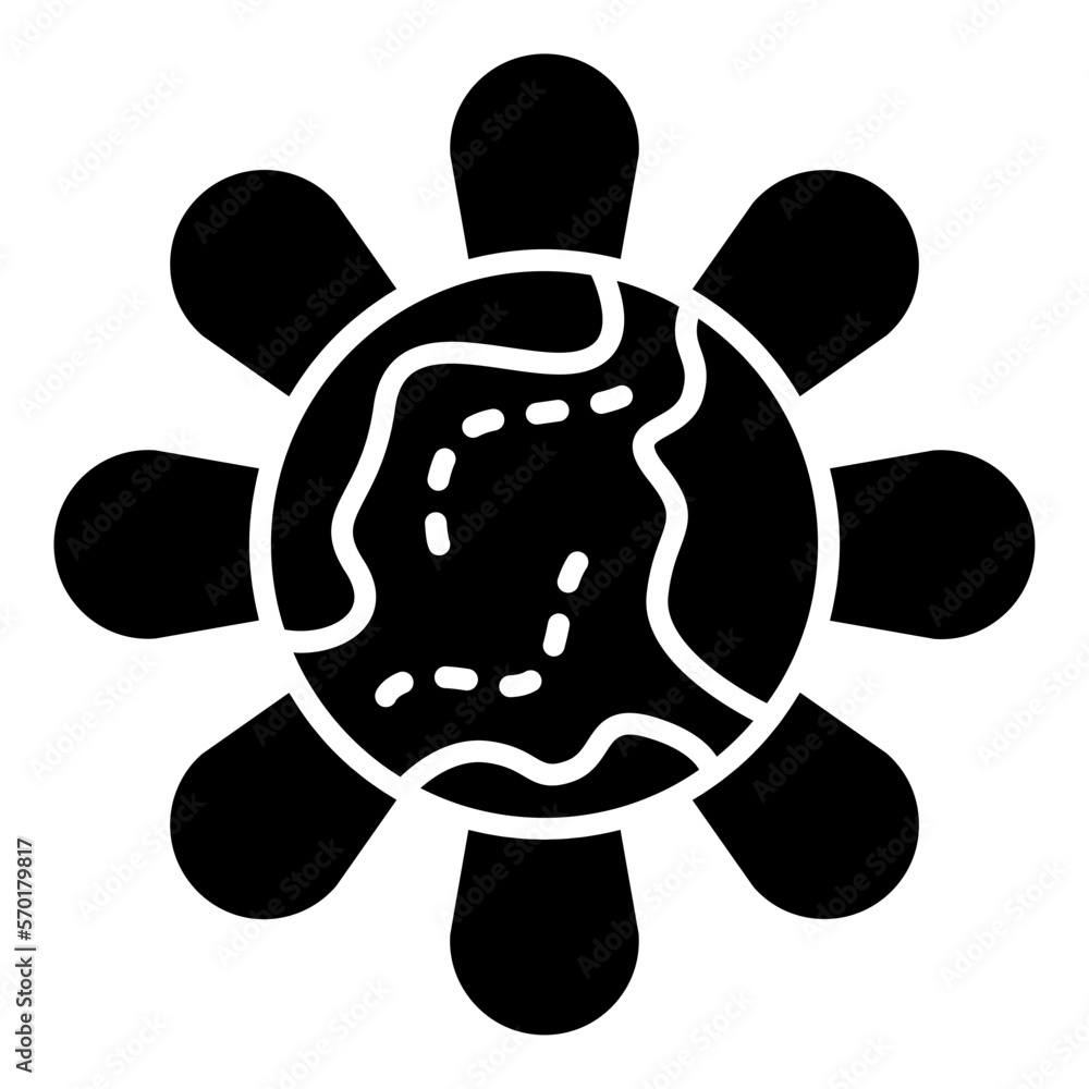 earth flower icon earth flower icon
