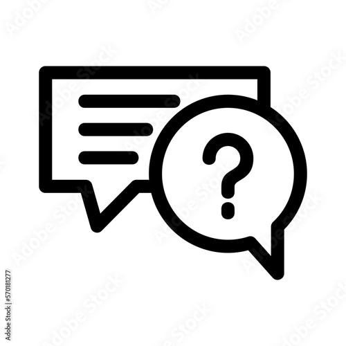 qa session icon or logo isolated sign symbol vector illustration - high quality black style vector icons