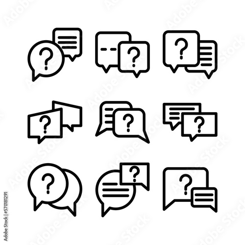 qa session icon or logo isolated sign symbol vector illustration - high quality black style vector icons