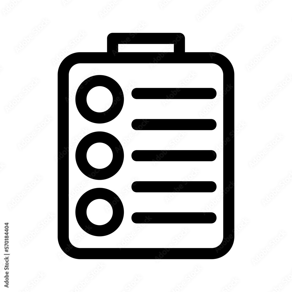 survey icon or logo isolated sign symbol vector illustration - high quality black style vector icons survey icon or logo isolated sign symbol vector illustration - high quality black style vector icons