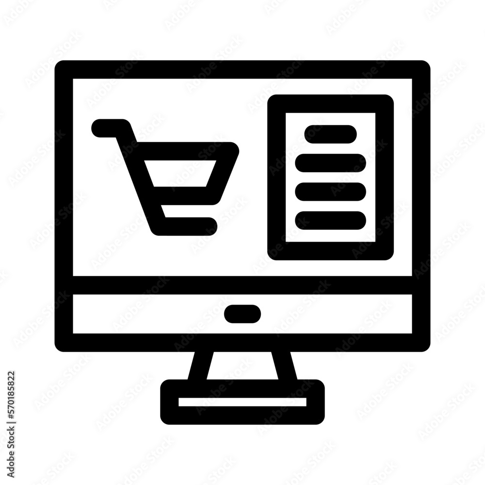 online shop icon or logo isolated sign symbol vector illustration - high quality black style vector icons online shop icon or logo isolated sign symbol vector illustration - high quality black style vector icons