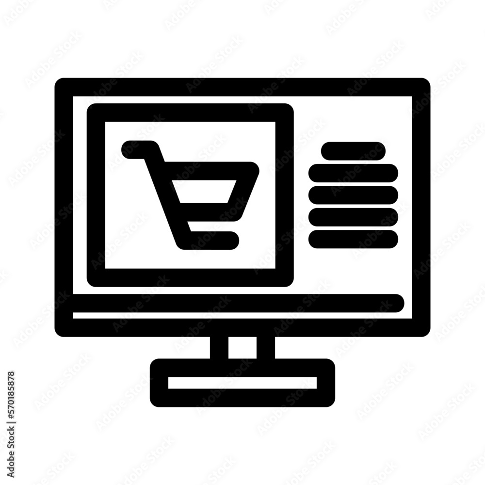 online shop icon or logo isolated sign symbol vector illustration - high quality black style vector icons online shop icon or logo isolated sign symbol vector illustration - high quality black style vector icons
