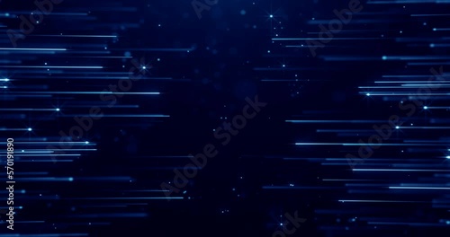 Wallpaper Mural blue gradient particle line background animation Torontodigital.ca