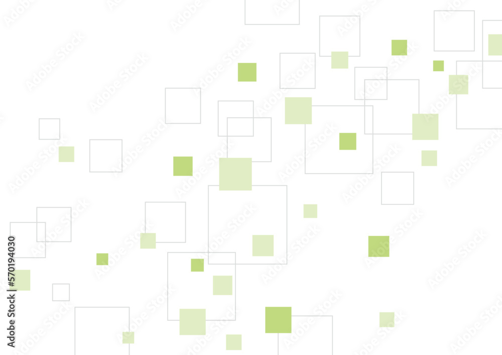 シンプルな四角形の幾何学模様背景