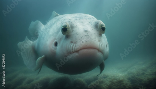 Blobfish Underwater, generative ai 