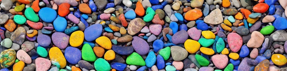 colorful aquarium pebbles made by generative AI colorful aquarium pebbles made by generative AI
