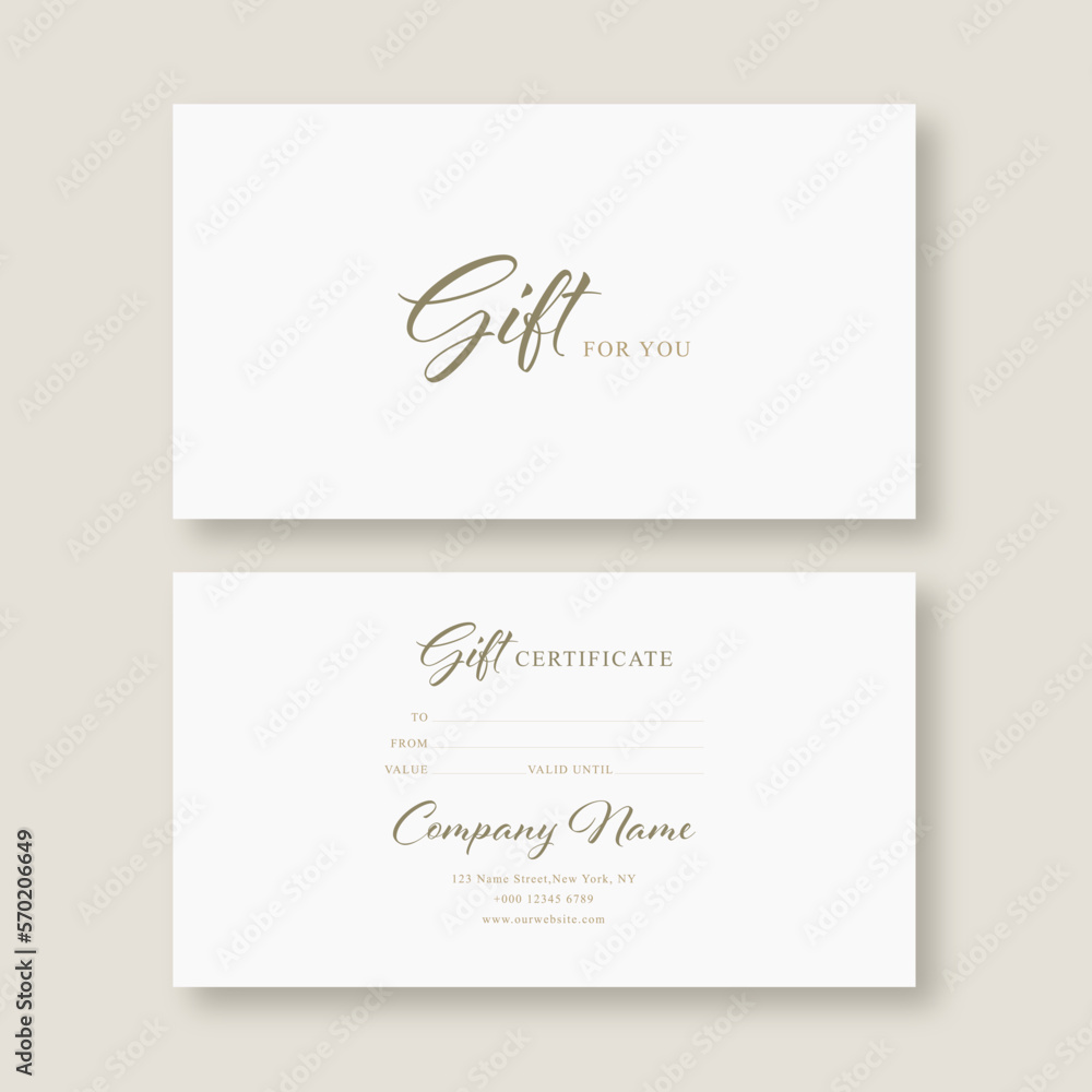 Abstract gift voucher card template. Modern discount coupon or certificate layout with geometric shape pattern. Vector illustration fashion bright background design in minimalistic style. Abstract gift voucher card template. Modern discount coupon or certificate layout with geometric shape pattern. Vector illustration fashion bright background design in minimalistic style.