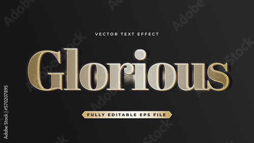 Luxurious Golden Text Effect