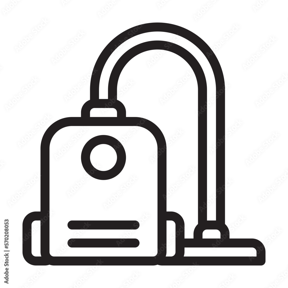 Vacuum Cleaner line icon Vacuum Cleaner line icon