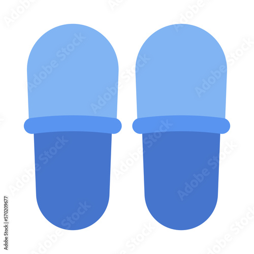 Slippers flat icon © arkinasi