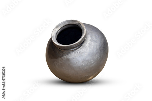 Foto Indian handmade ou or  earthen pot or a clay pot, A earthen pot with cold water,