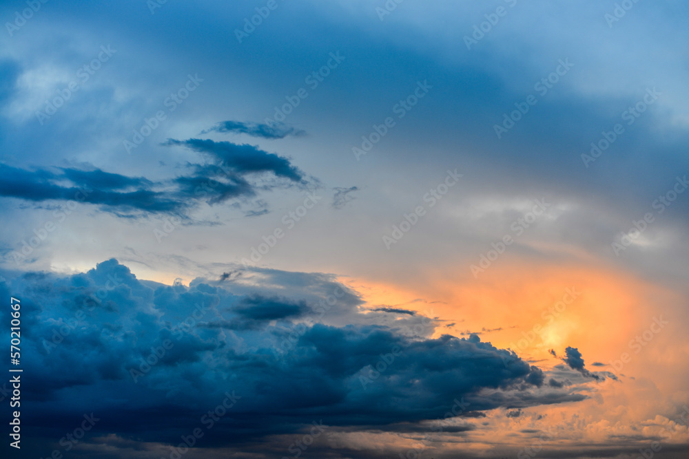 Naklejka premium Sky and Clouds_03