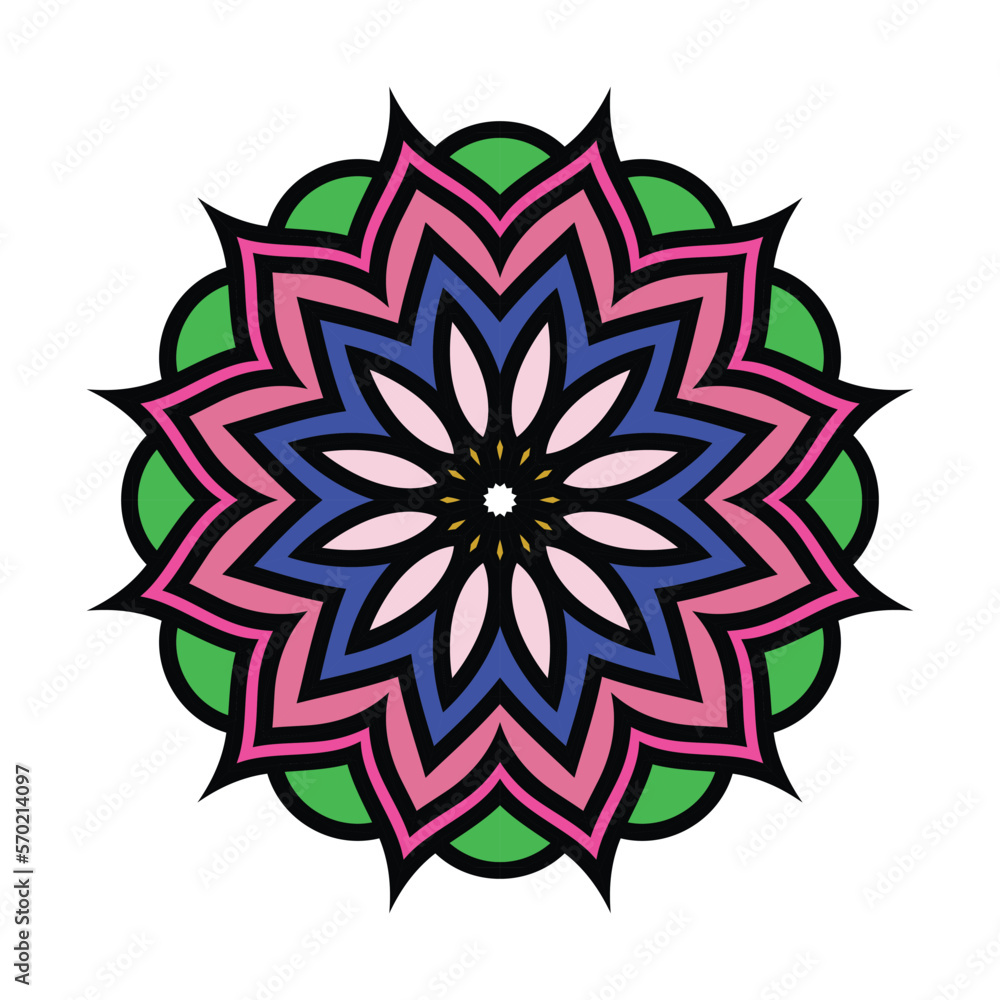 Mandala Designs and Vector Illustration Mandala Designs and Vector Illustration