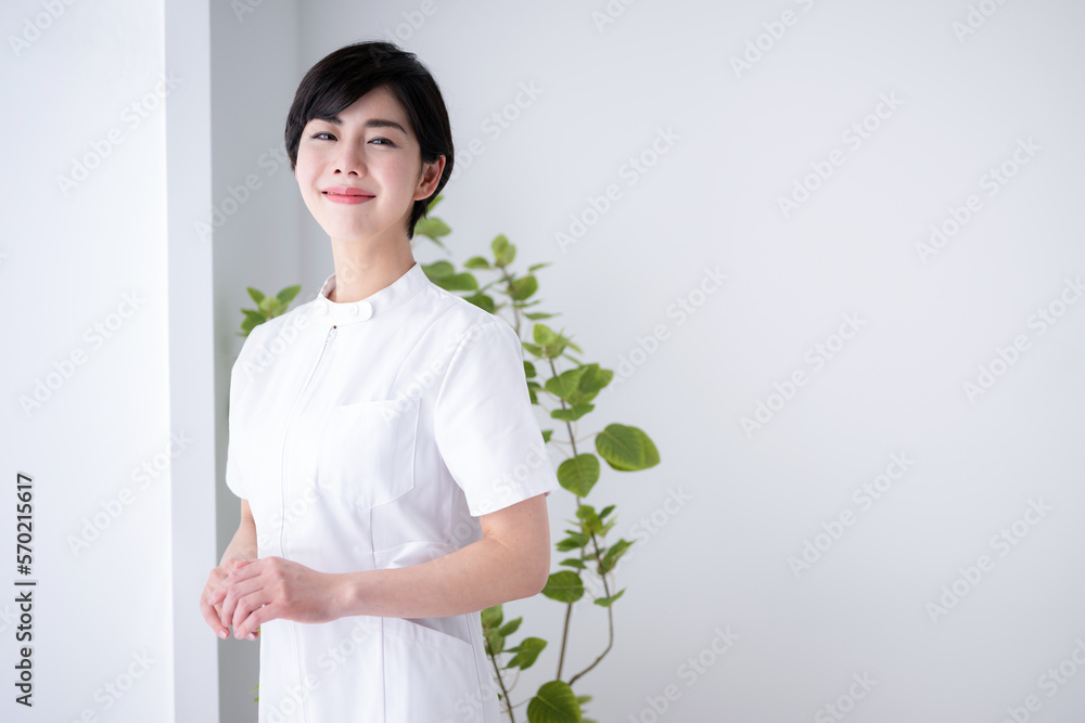 Image of nurses working in beauty clinics and medical Image of nurses working in beauty clinics and medical