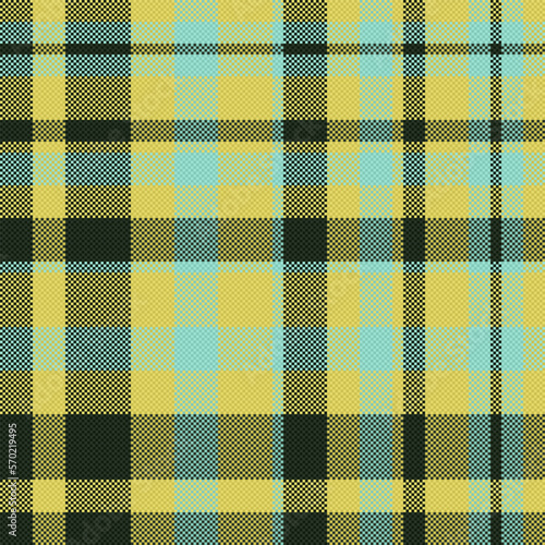 Background textile seamless. Vector tartan plaid. Texture fabric check pattern.