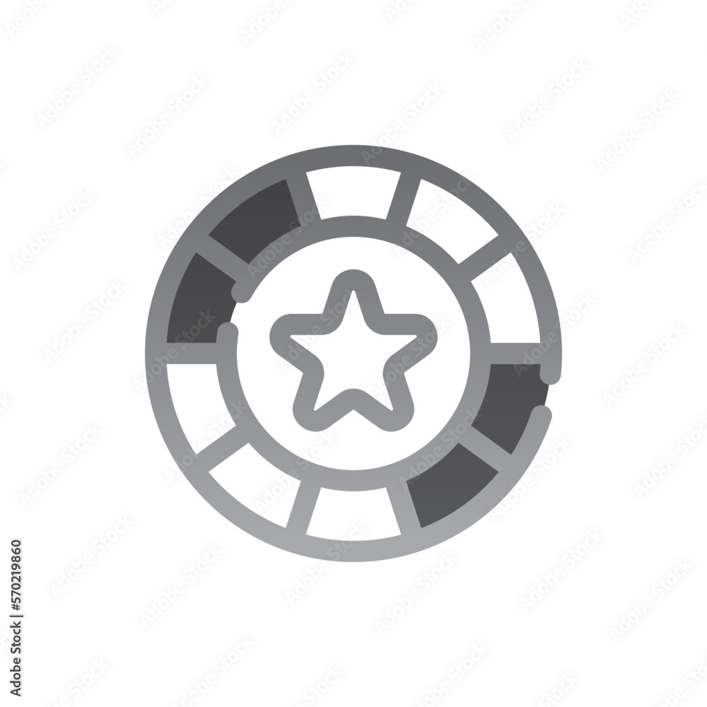 color palette two tone gradient icon color palette two tone gradient icon