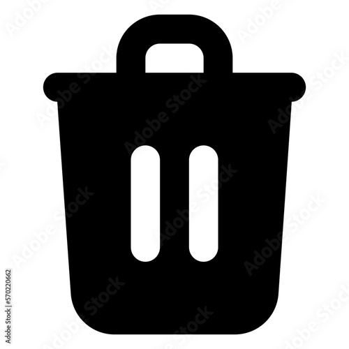 delete solid icon