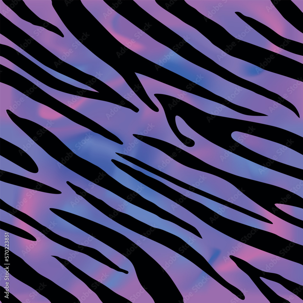 Animal skin texture print on bold vibrant gradient background Animal skin texture print on bold vibrant gradient background