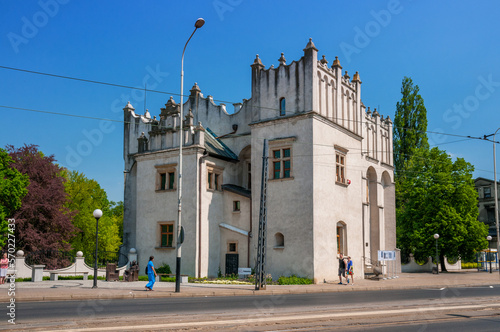 The defensive court of the Cracow chapter. Pabianice, Lodz Voivodeship, Poland.