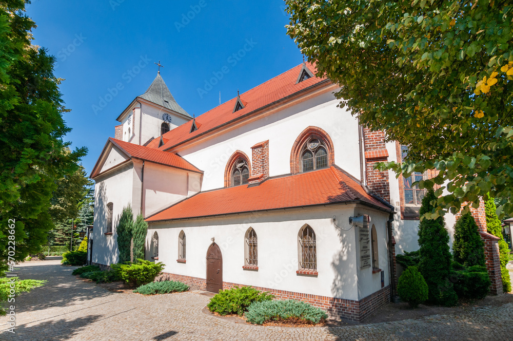 Church of the Blessed Virgin Mary of the Assumption in Oborniki, Greater Poland Voivodeship, Poland	
