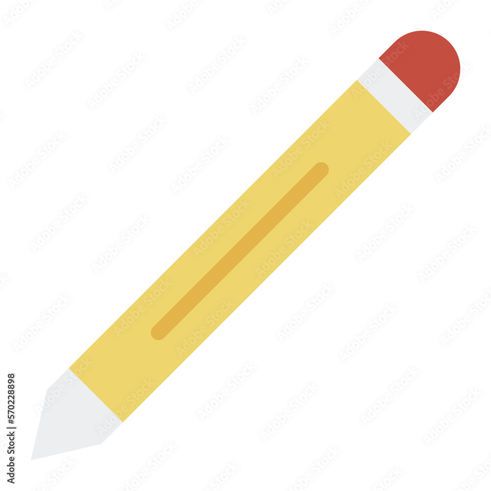 Pencil flat icon Pencil flat icon