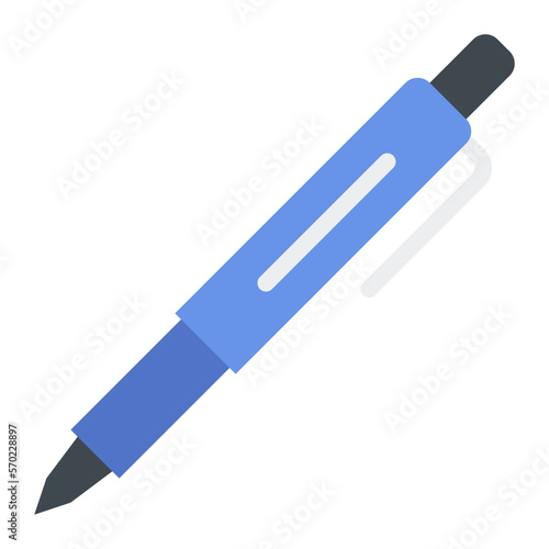 Pen flat icon