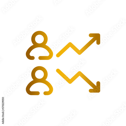 promotion gradient icon